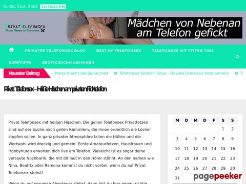 Privater Telefonsex mit versauten Häschen