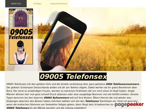 Details : 09005 Telefonsex Classics